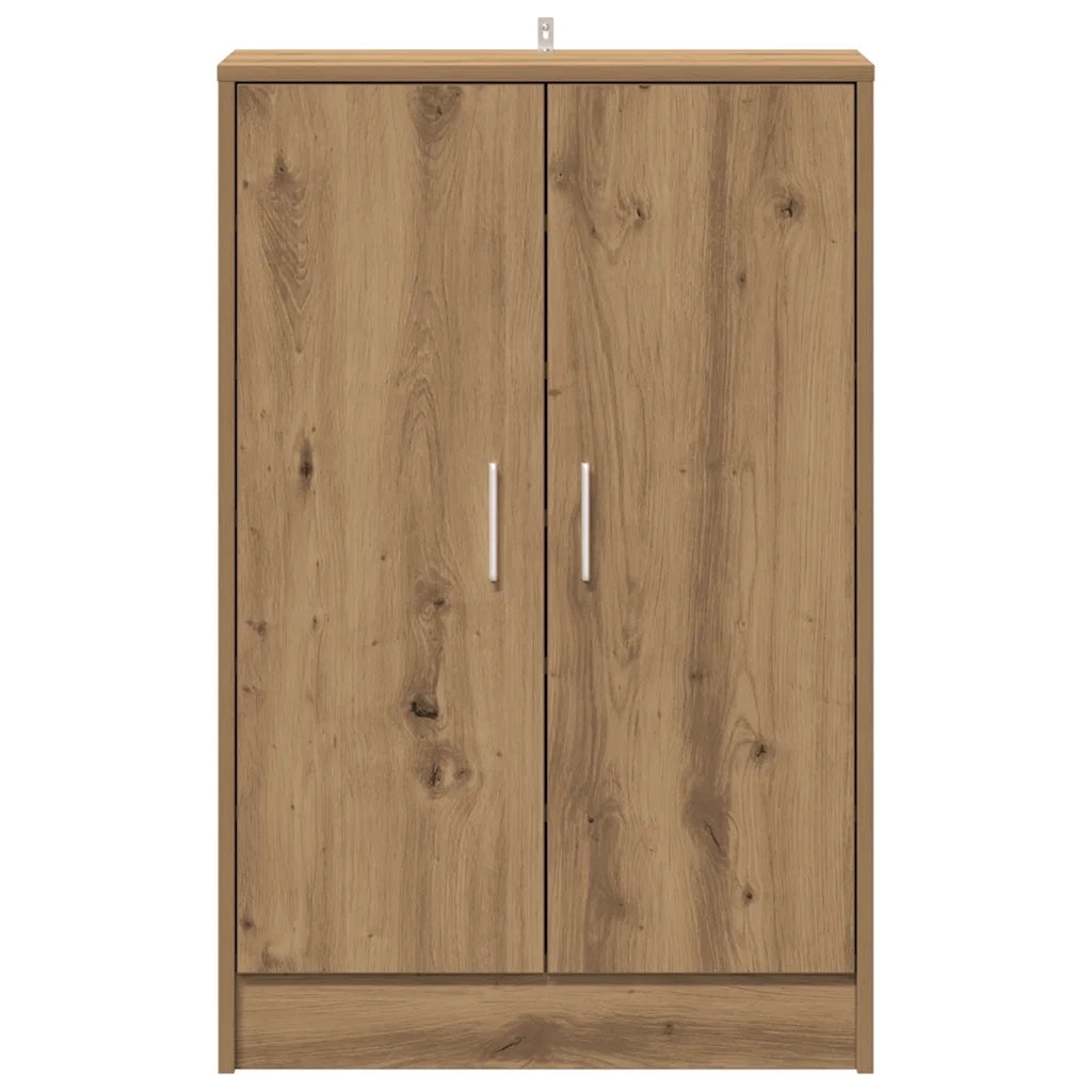 Scarpiera | Mobile per scarpe Rovere Artigianale 60x35x92 cm in Legno Multistrato