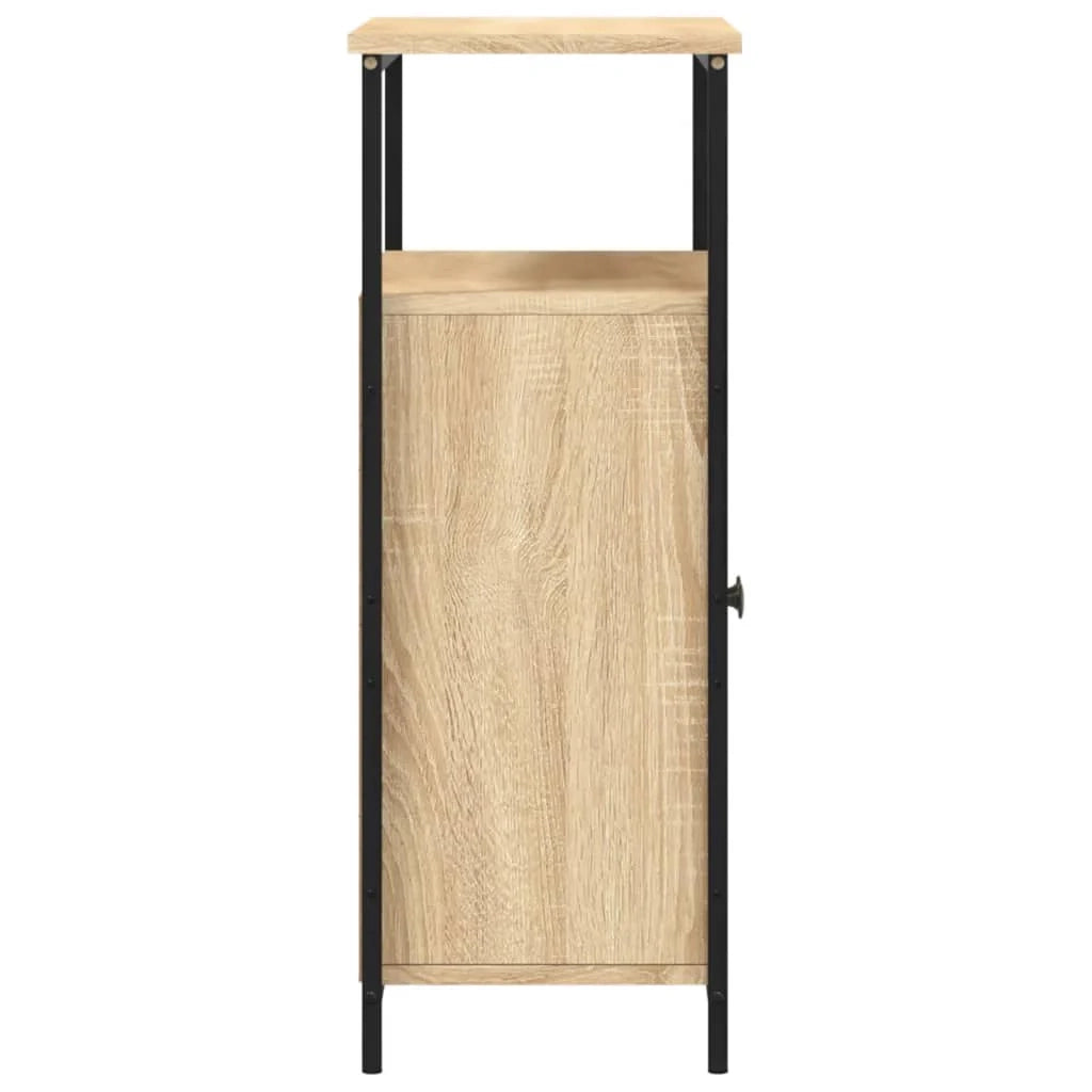 Buffet credenza cassettiera armadio mobile contenitore organizer cucina soggiorno rovere Sonoma 70 x 30 x 80 cm legno ingegnerizzato marrone 02_0031691