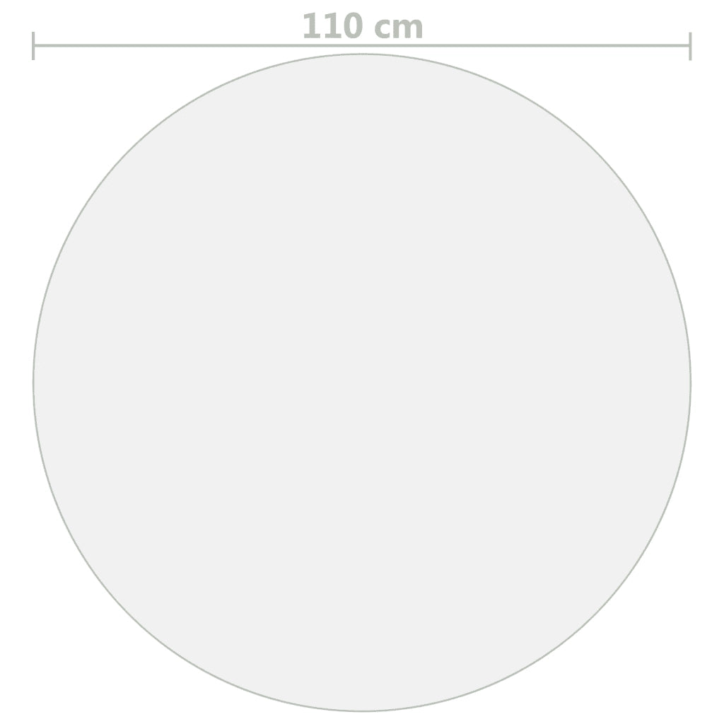 Protezione Tavolo Opaca ? 110 cm 1,6 mm PVC CFW8955993