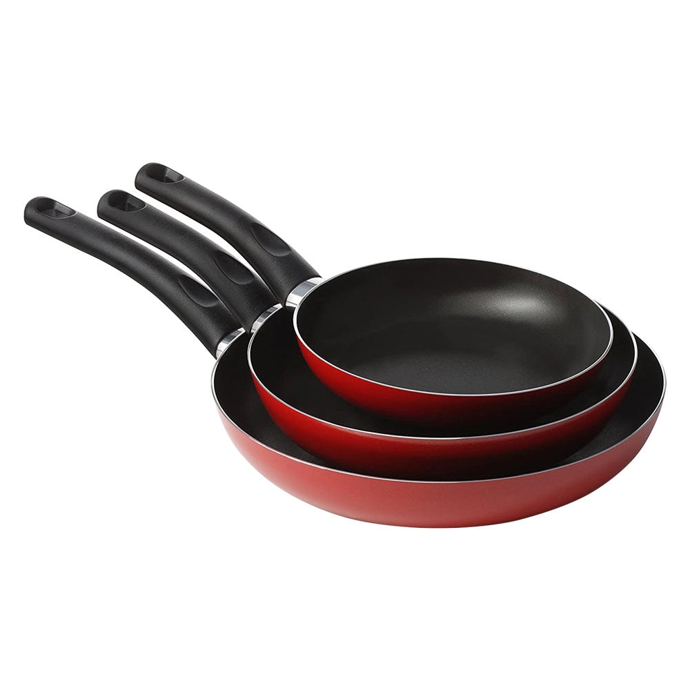 PADELLE 'CUCINA SANO' SET 3 PEZZI Ø cm. 18 / 22 / 26  - ACCADEMIAMUGNANO