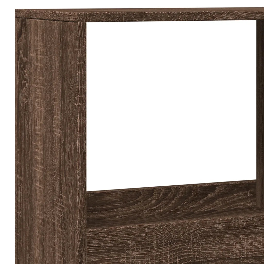 Libreria Rovere Marrone 100x33x175 cm in Legno Multistrato 3309408