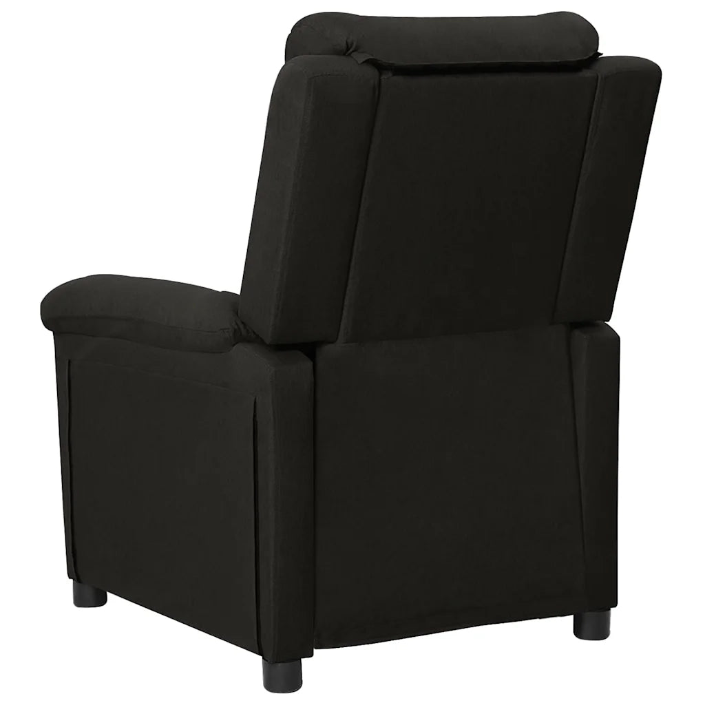 Divano Sedia-Poltrona Massaggiante Elettrica Nera in Tessuto 286830