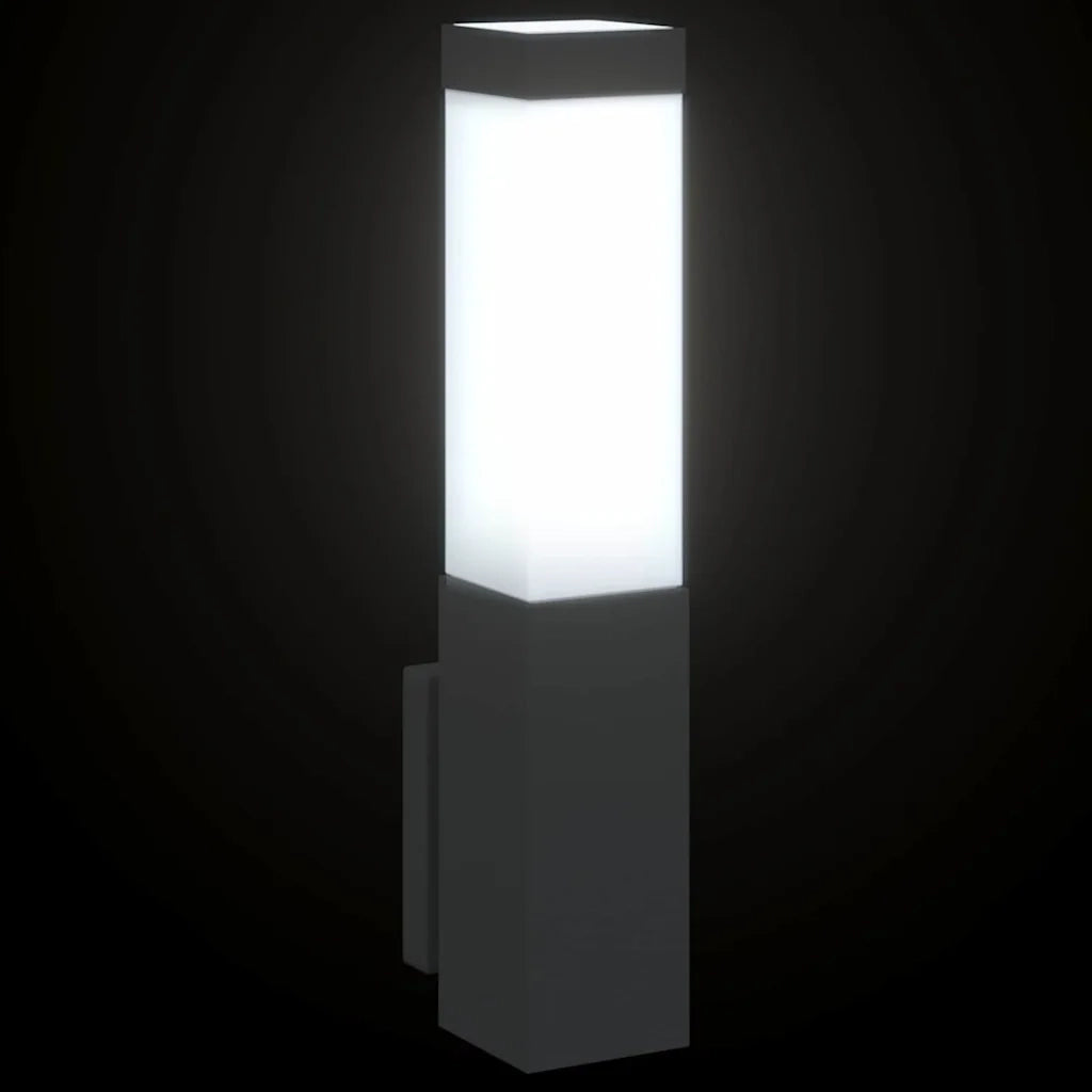 Lampada da Parete Esterna Nero 10.5 x 6 x 33 cm CFW5866206