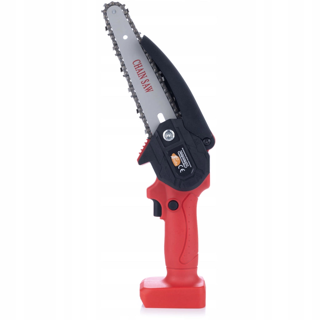Motosega Elettrica a Batteria Rosfix Red Piranha RP21V – 1200W, Guida e Catena 6" | Alta Precisione e Sicurezza