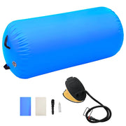 Rotolo da Ginnastica Gonfiabile con Pompa 120x90 cm in PVC Blucod mxl 79488