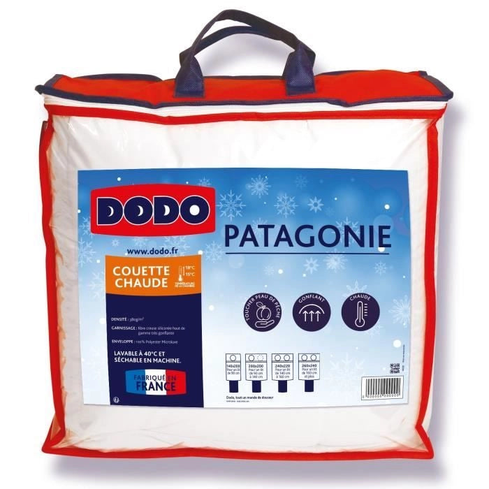 DODO Caldo piumino Patagonia Bianco - 140x200 cm
