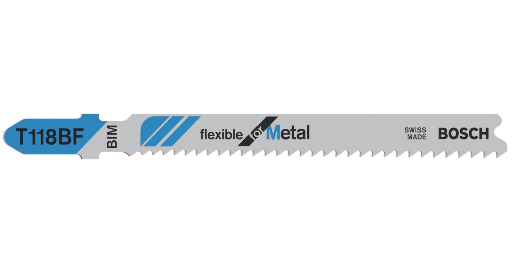 2608634503 - Set 5 lame per seghetto alternativo T 118 BF Flexible for Metal