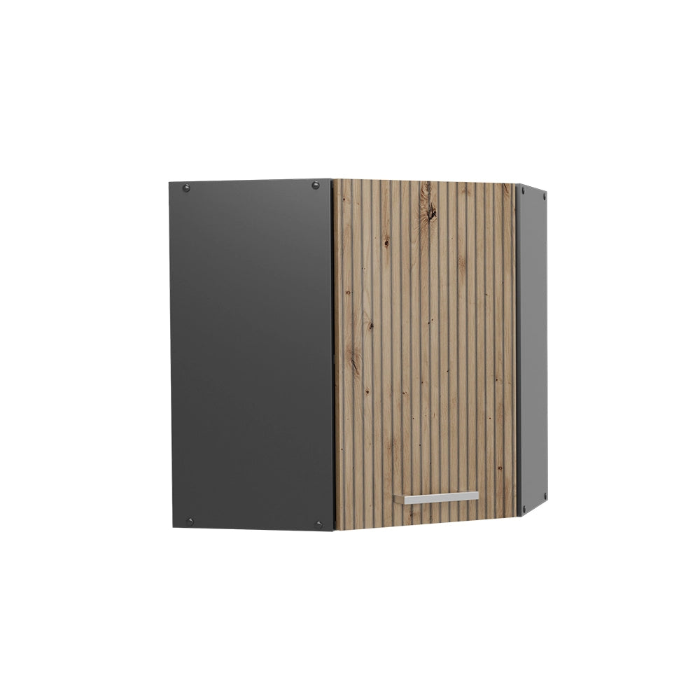 Vicco Mobile angolare da cucina Rovere artigianale 57 cm