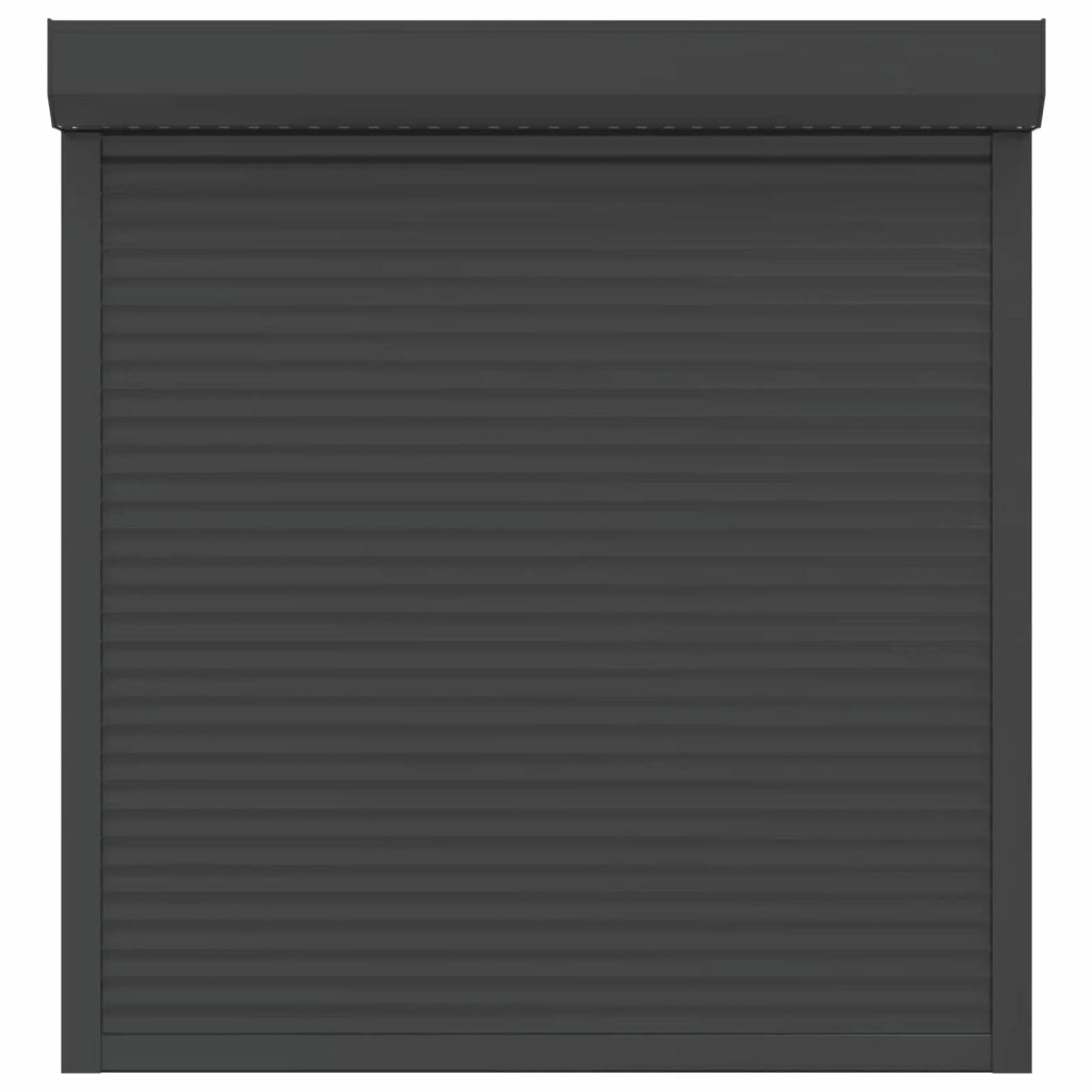 Persiana a rullo Antracite 130 x 140 cm Alluminio e poliuretano