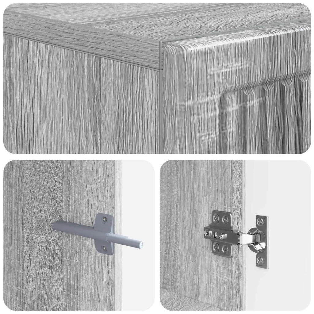 Mobile TV Sonoma grigio Legno ingegnerizzato 896021