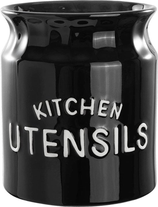 Organizzatore di accessori da cucina con contenitore per utensili