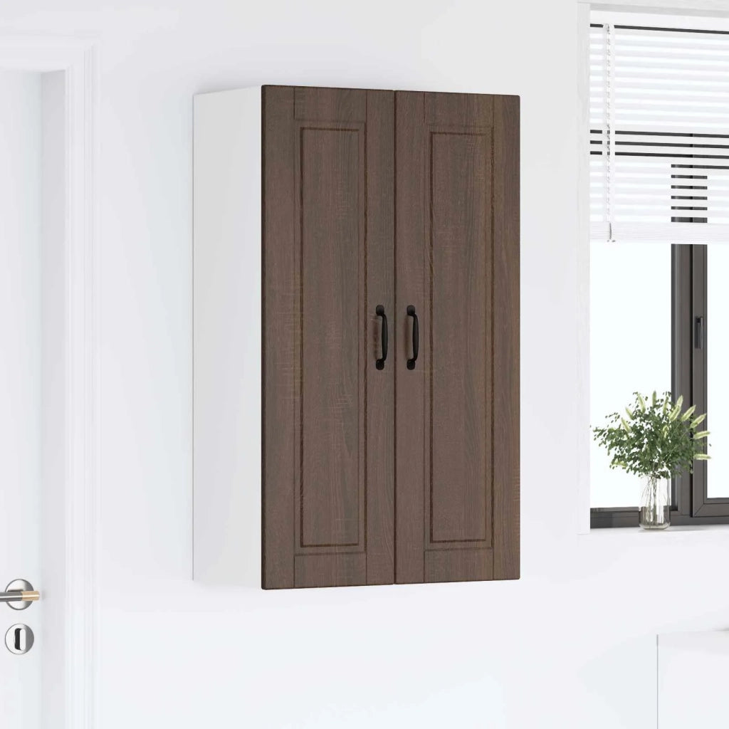 Armadietto a muro PORTO Rovere Marrone 60 x 31 x 100 cm