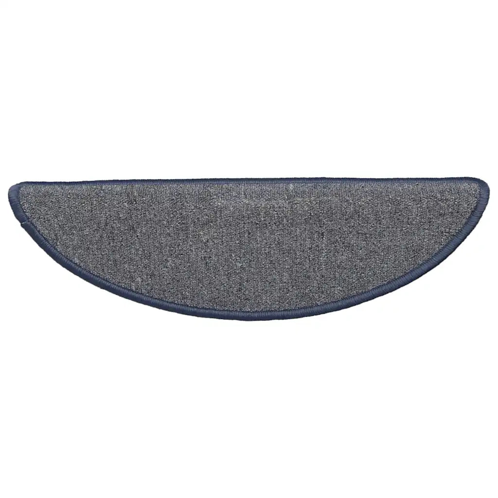 Tappetini per Scale 15 pz Grigio Chiaro e Blu 56x17x3 cm cod mxl 59030