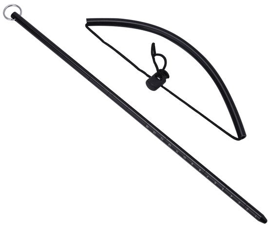 Staf da subacquea 35 cm - Aiuto immersione - Portatile - Lega di alluminio - Anticorrosione - Striscia di abrasione - Stocco da immersione