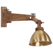 Lampada a Parete 25 W Ottone Anticato E27 371910