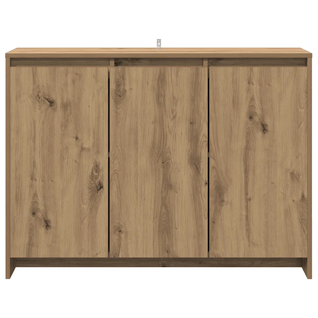 Credenza Rovere Artigianale 102x35x70 cm in Truciolato