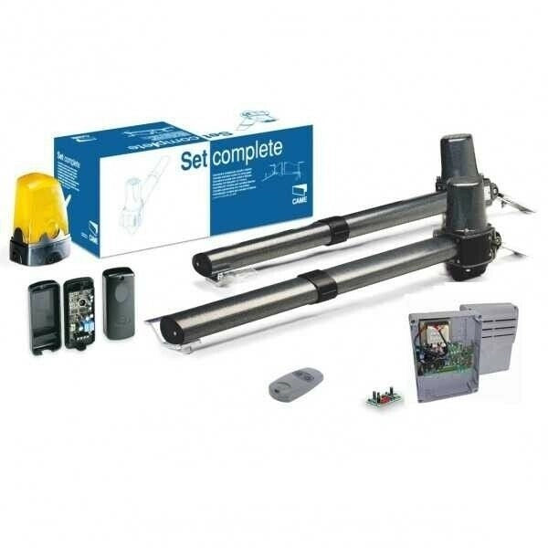 KIT AUTOMAZIONE KRONO PER CANCELLO A BATTENTE 3M CAME U1481ML AUTOMATISMI NUOVO
