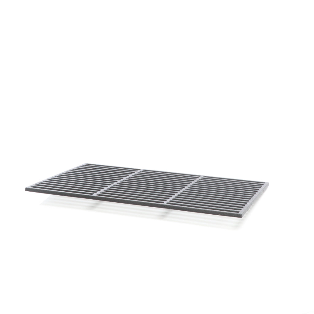 Griglia rettangolare in ghisa 54 x 34 cm per barbecue a carbone e a gas