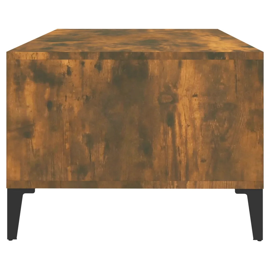 Tavolino da salotto | Tavolino da caff¨¨ | Tavolino da Soggiorno Rovere Fumo 90x50x36,5 cm Legno Multistrato