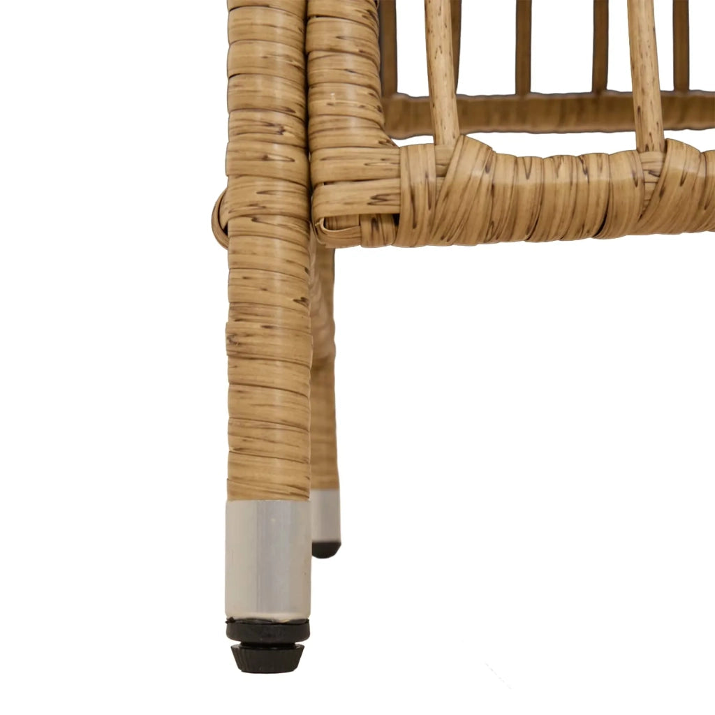 Sedie da giardino 2 pz Naturale 42025128