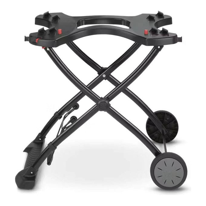 Weber, Carrello Portatile per Barbecue Q, Nero, con 2 Ruote