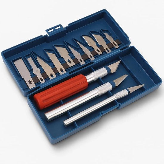 Set di attrezzi per intaglio del legno - per scultura - portatile