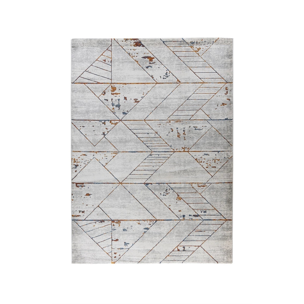 Tappeto moderno Lorin 300 con motivo geometrico astratto