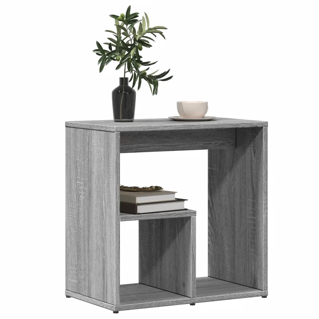 Tavolini 2 pz Grigio Sonoma 50x30x50 cm in Legno Multistrato 840566