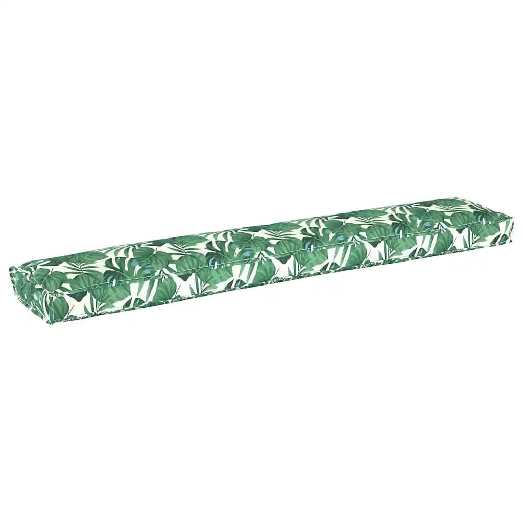 Cuscino per pallet Motivo Foglia 200 x 40 x 8 cm Tessuto Oxford 42001686
