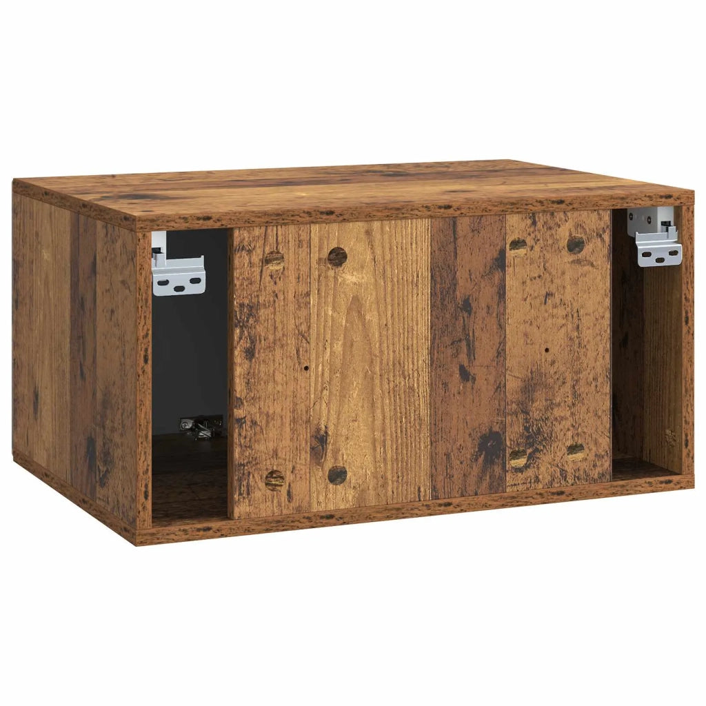 Mobile Porta TV da Muro Legno antico 59,5 x 41 x 30 cm 899363