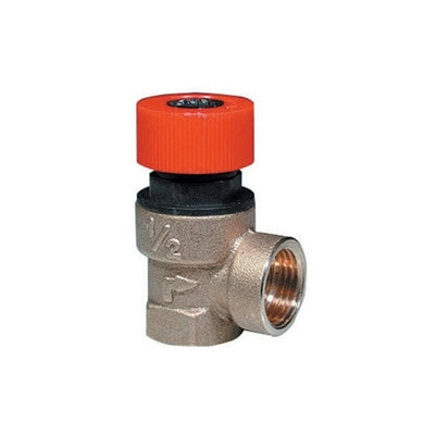 VALVOLA DI SICUREZZA ORDINARIA F- 1/2 x 3  Bar- UNIVA- pezzi 1