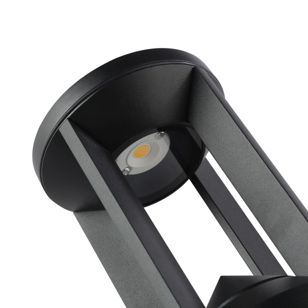 Paletto da giardino NOMAD Italux 20cm LED 10W 3000K nero