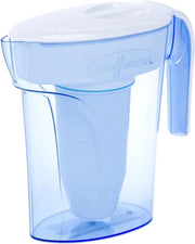 Filtro per acqua - Migliora la qualità dell'acqua - 6 bicchieri - Bianco e Blu