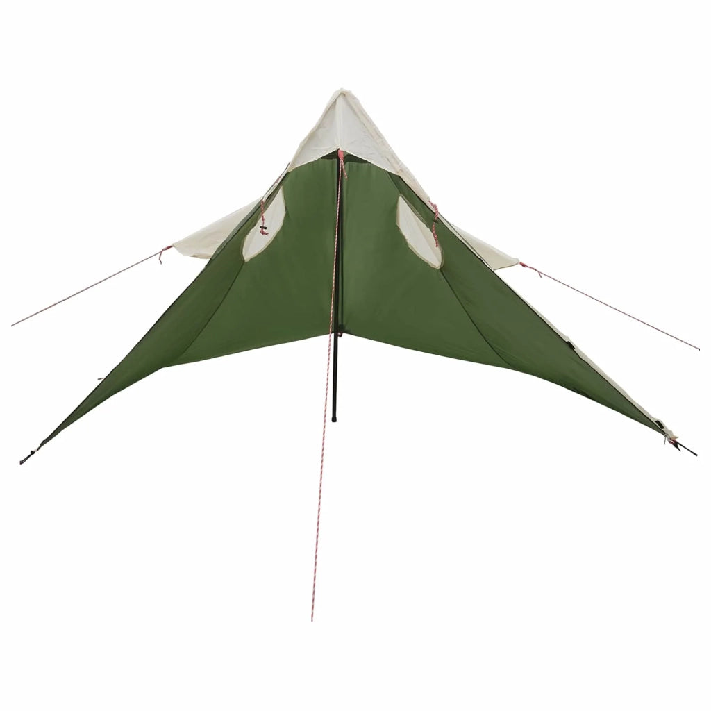 Poncho da pioggia 2-in-1 con cappuccio Verde 262 x 126 x 130 cm 42017406