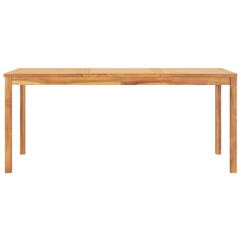 Set da Pranzo da Giardino 7 pz in Legno Massello di Teak 3157934