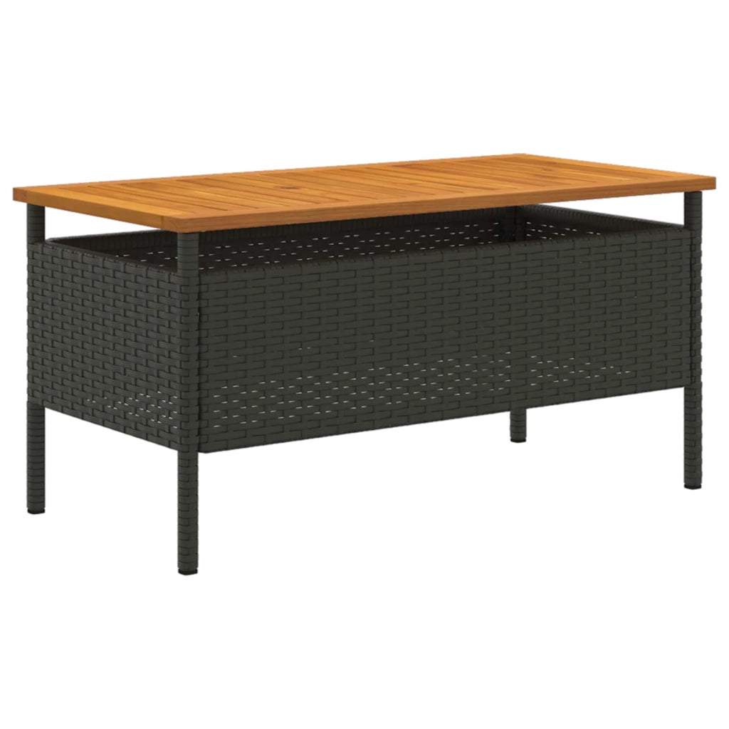 Set da giardino Nero polyrattan 42025101