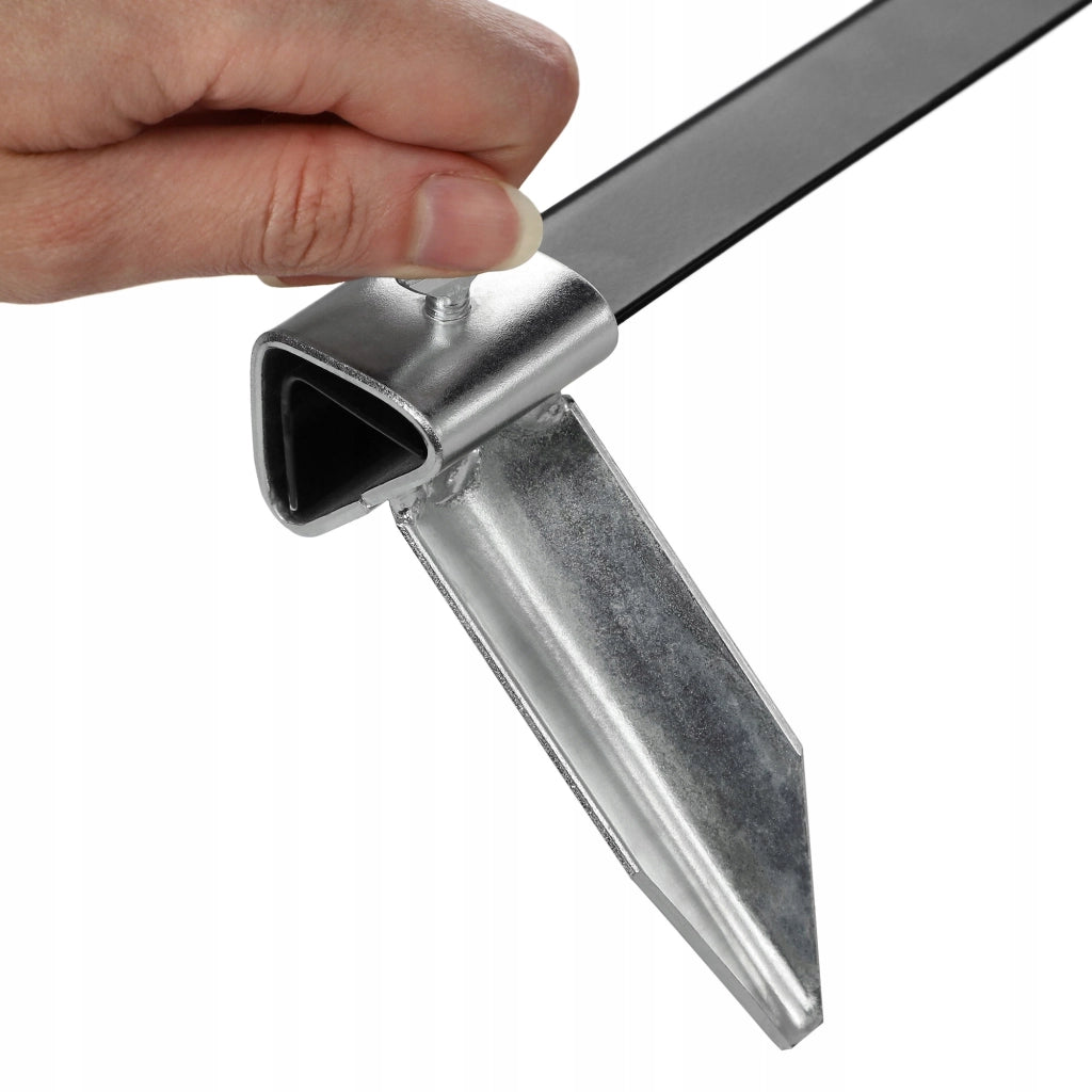 Marcatore da giardino KADAX per semina, file e aiuole, a 4 denti, 50 cm
