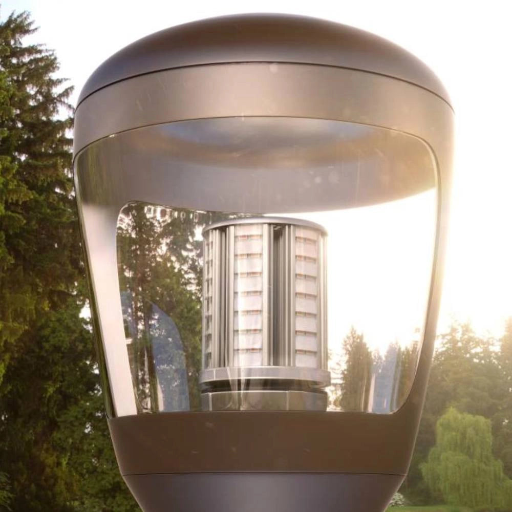 Lampada da soffitto cilindrica beneito con portalampada e27 36w
