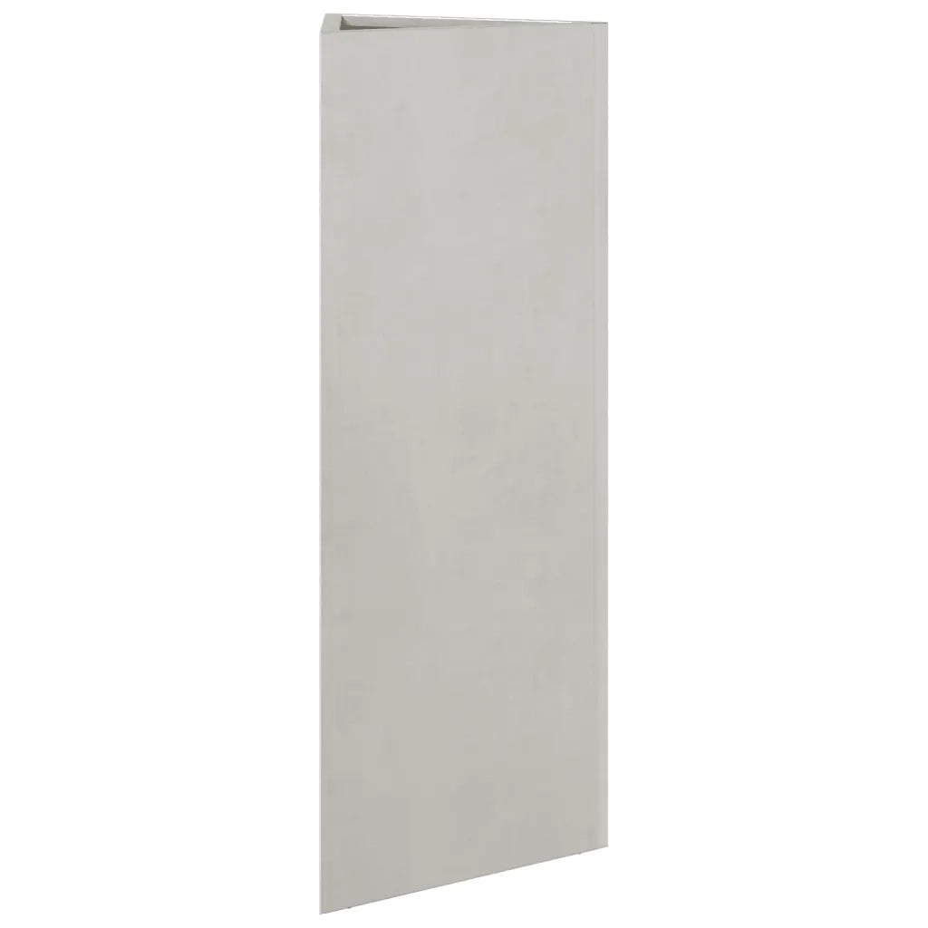 Fioriera da Giardino Triangolare 30x26x75 cm in Acciaio Inox