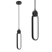 Lampada Da Soffitto Led App851-cp Black