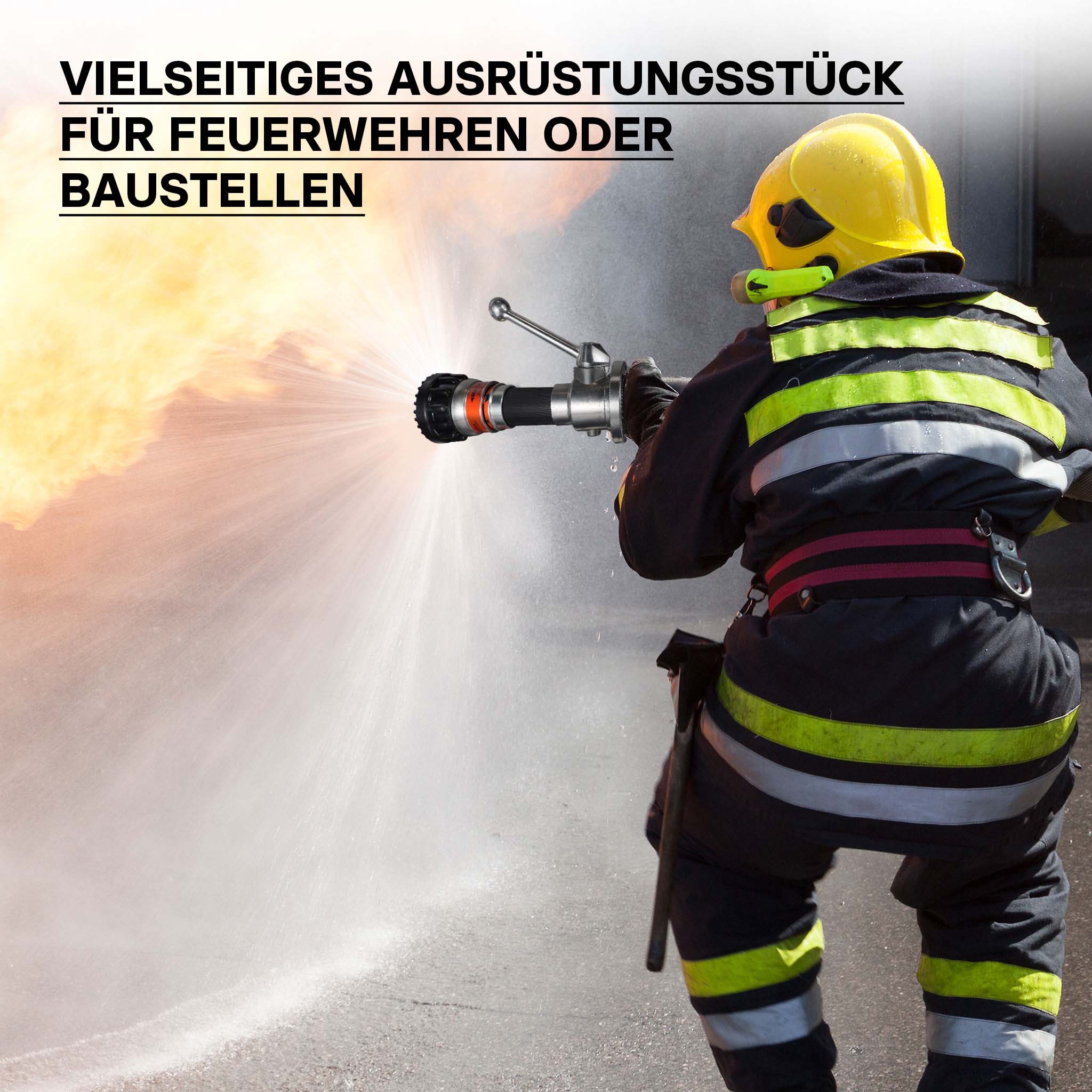 Tubo C antincendio multiuso Lancia antincendio a getto continuo vigili del fuoco