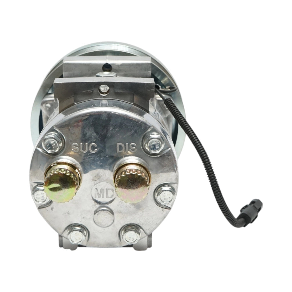 Compressore aria condizionata A/C per Case IH, New Holland codice OEM 86993463, 317008A2, 317008A3, 86992688, 87775469, 504078610