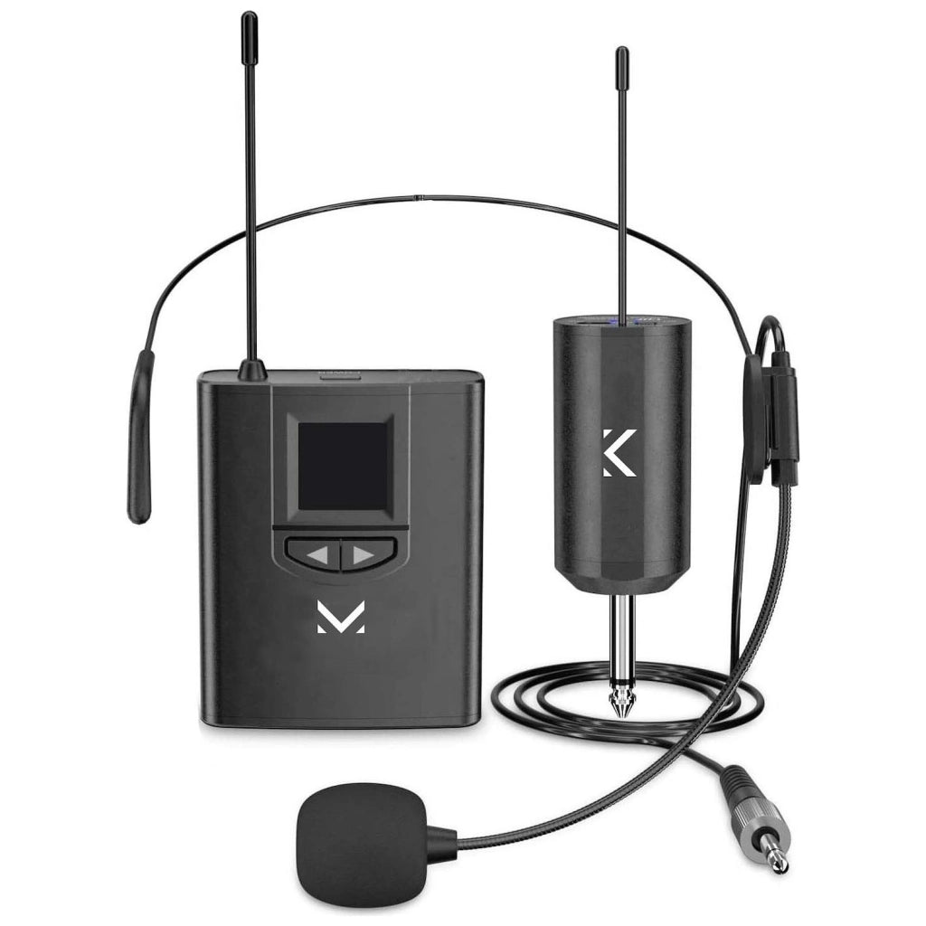 Microfono ad archetto wireless majestic mic800w