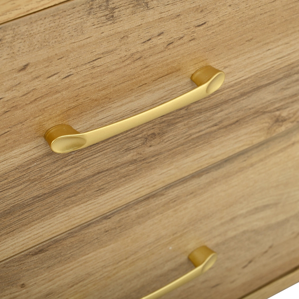 Mobile TV con 2 Ante Scorrevoli e 2 Cassetti ¨C MINIMAL ¨C Legno MDF Massello Moderno