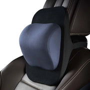 Auto cuscino, cuscino per auto regolabile, con cinturino regolabile, supporto cervicale in schiuma di espansione per sedile per auto, copertura soffiabile rimovibile, per la protezione della colonna vertebrale cervicale