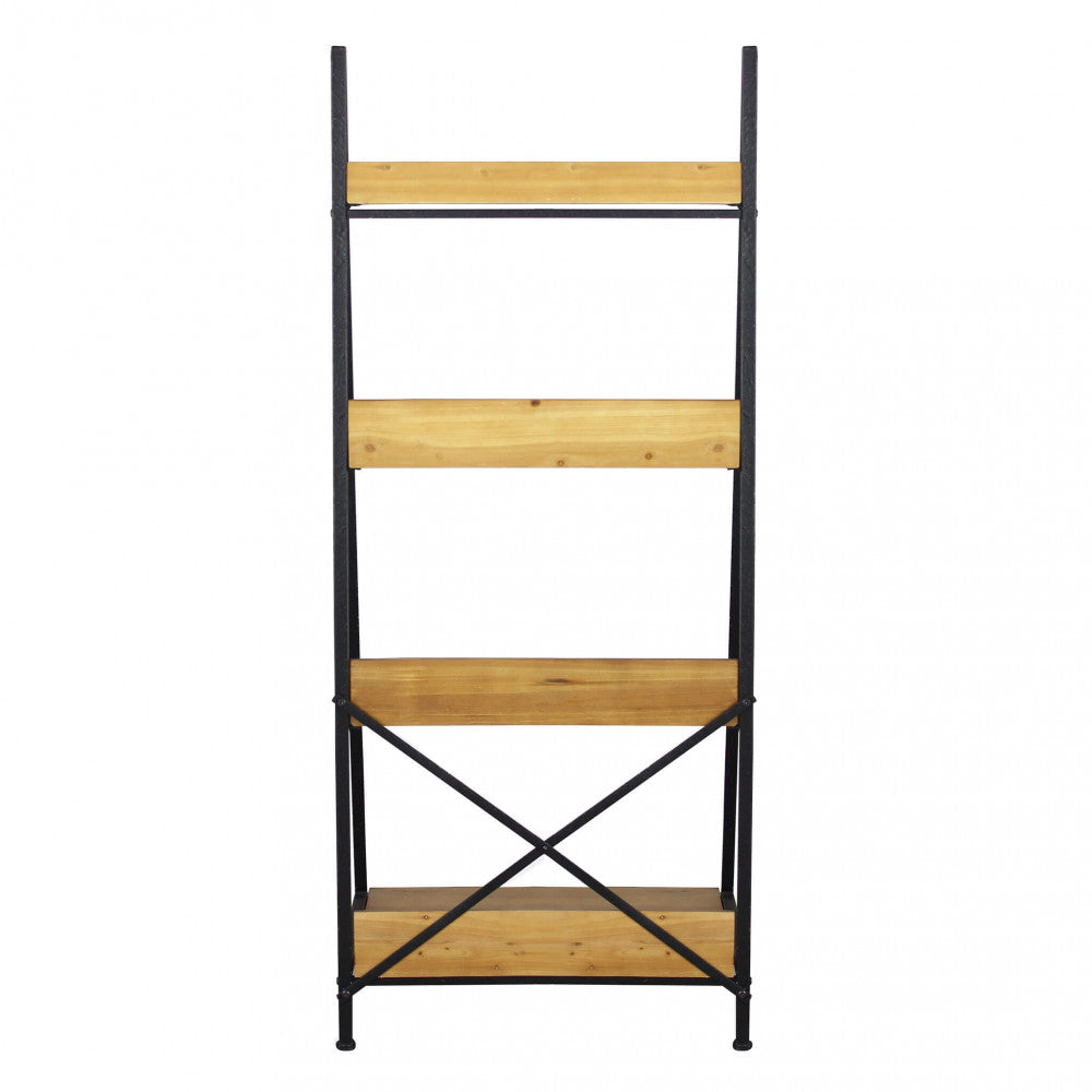 Mobile  Basil 62x49,5x147 h cm in Truciolare bilaminato Marrone