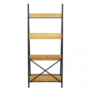 Mobile  Basil 62x49,5x147 h cm in Truciolare bilaminato Marrone