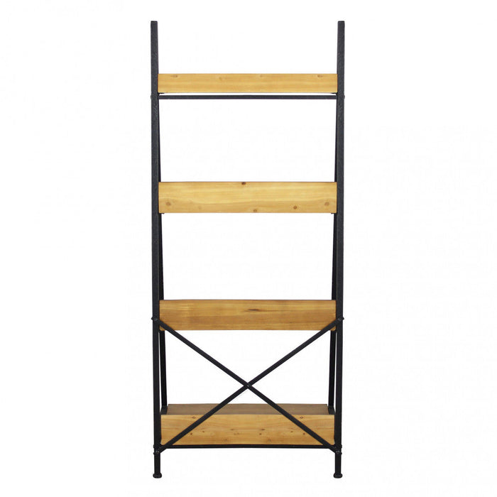 Mobile  Basil 62x49,5x147 h cm in Truciolare bilaminato Marrone