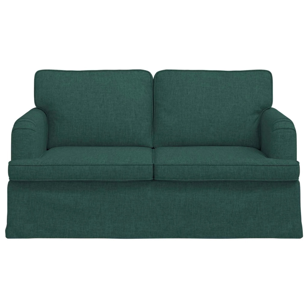 Divano Verde Scuro 144 x 80 x 85 cm Tessuto 42024486