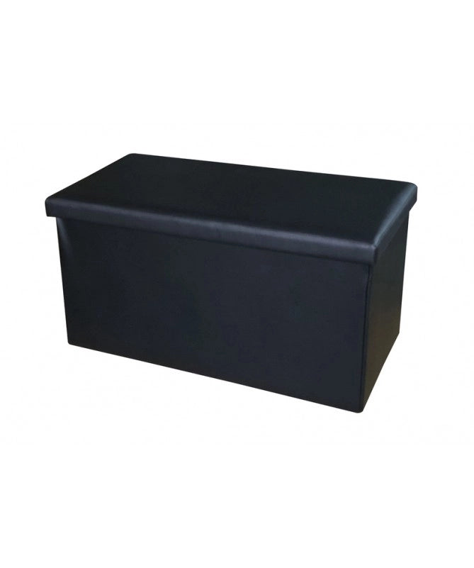Set di 4 CASSAPANCHE PIEGHEVOLE NERO